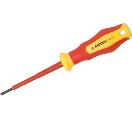 Отвертка 3.0x75 мм 1000v SHTOK 09207