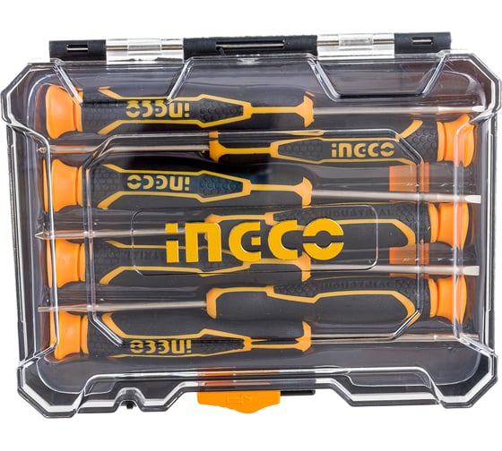 Набор отвёрток для точных работ INGCO 7 шт INDUSTRIAL HKSD0718