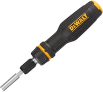 Отвертка телескопическая Dewalt со сменными битами, 10 бит DWHT68001-0