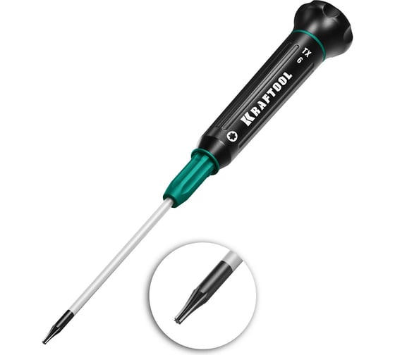 Отвертка для точных работ Kraftool Precision TX6, 25684-06