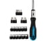 Отвертка реверсивная Smartbuy 28 насадок (биты, SL, PH, HEX, TORX, головки) CR-V сталь Tools SBT-SCBS-29P2 1