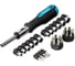 Отвертка реверсивная Smartbuy 28 насадок (биты, SL, PH, HEX, TORX, головки) CR-V сталь Tools SBT-SCBS-29P2 3