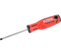 Отвертка Elitech SL5X75мм 211102 207132