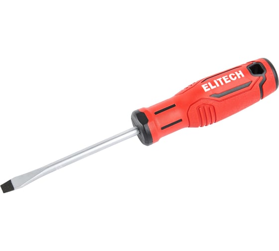 Отвертка Elitech SL6X100мм 211105 207135 1
