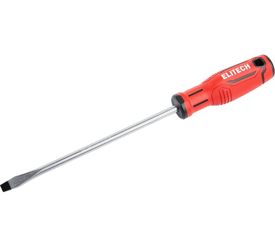 Отвертка Elitech SL8X200мм 211108 207138 1
