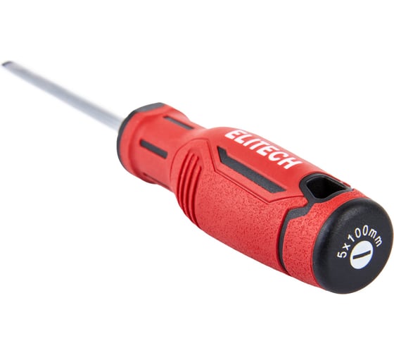 Отвертка Elitech SL5x100 мм 211103 207133