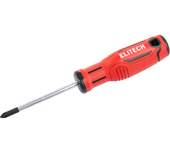 Отвертка Elitech PH1X75мм с магнитным наконечником 211202 207140 1