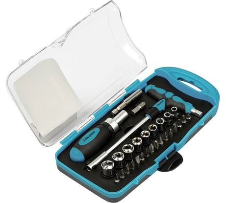 Отвертки с набором бит Smartbuy 29 предметов, CR-V SBT-SCBS-29P1