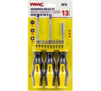Набор отверток и бит WMC TOOLS 13пр WMC-1013(61015)
