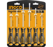 Набор ударных отверток INGCO 6 шт HSGT280608