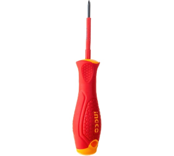 Диэлектрическая крестовая отвертка INGCO PH0x60 мм HISD81PH060 1