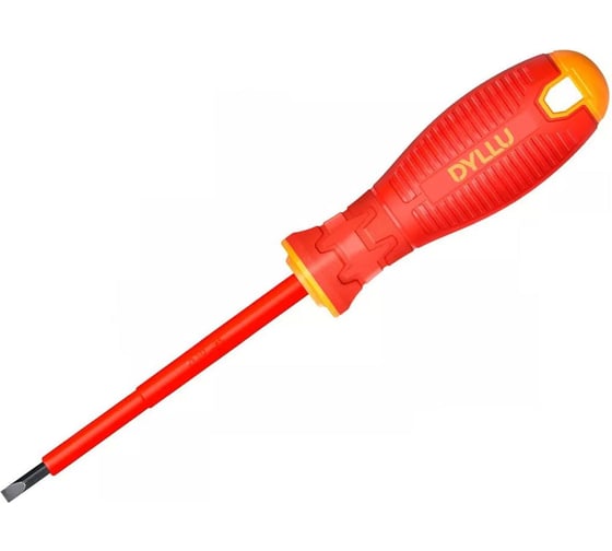 Диэлектрическая плоская отвертка DYLLU SL3x75 мм DTSD7233 1