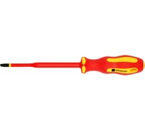 Диэлектрическая шлицевая отвертка с тонким жалом NORGAU 5,5х125 мм), тип N172- 5,5х125, 067063155