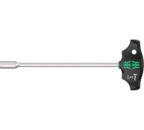 Отвёртка торцевая с внутренним шестигранником WERA 495 с Т-образной рукояткой, 10x230 мм, с отверстием для подвеса WE-023387