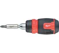 Отвертка универсальная компактная с трещоткой 8 в 1 Milwaukee 4932480581
