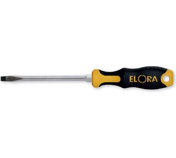 Плоская отвертка ELORA 1.2х6.5, L1 125, L2  220 539-IS 100 1