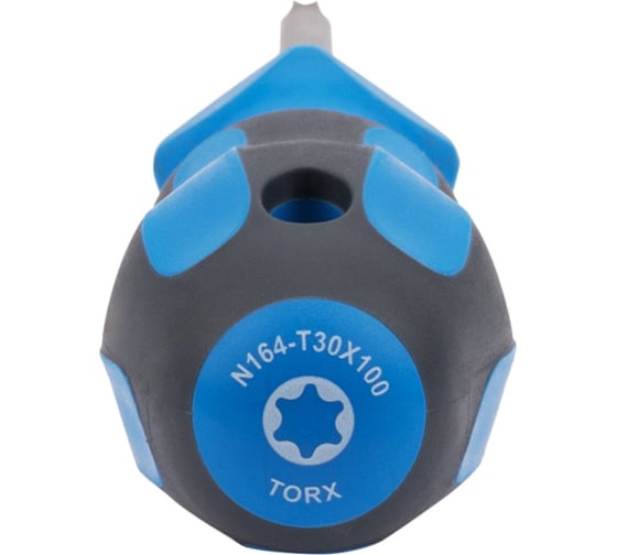 Отвертка NORGAU Torx тип N164 T30x100 мм 061137230