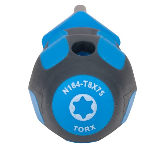 Отвертка NORGAU Torx тип N164 T8x75 мм 061137208