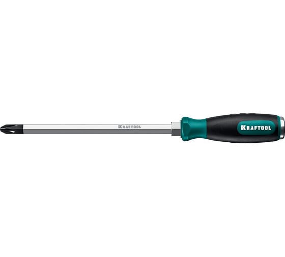 Ударная отвертка KRAFTOOL Impact PH 4, сквозной стержень Cr-Mo 250034-4