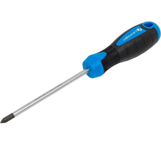 Отвертка HOEGERT TECHNIK PH1, 100 мм, сталь S2 HT1S024 1