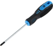 Крестовая отвертка TUNDRA CrV, хром, магнит, двухкомпонентная рукоятка, PH1 х 100 мм 5295977