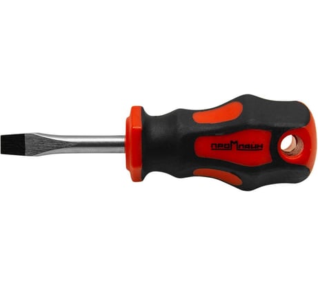 Отвертка с прямым шлицем Промлайн SL6,5x38, CrV ПЛ01401096538_z025