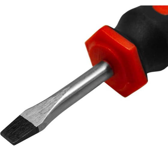Отвертка с прямым шлицем Промлайн SL6,5x38, CrV ПЛ01401096538_z025