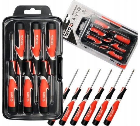 Набор отверток для точных работ YATO 6пр YT-25861