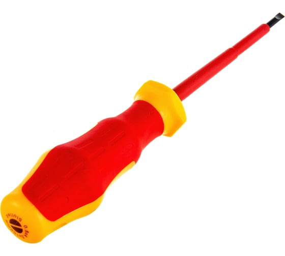 Отвертка Sturm 1040-17-SL4-100 шлиц, ДИЭЛЕКТРИЧЕСКАЯ, эрго ручка, SL4х100мм