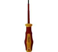 Отвертка Sturm 1040-17-SL3-75 шлиц ДИЭЛЕКТРИЧЕСКАЯ, эрго ручка, SL3х75мм