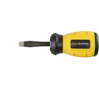 Шлицевая отвертка Hanskonner 6x38 алмазный наконечник, твердость 59 HRC, S2, HK1040-16-SL6-38