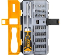 Реверсивная отвертка INGCO 33 шт. HKSDB0338