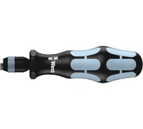 Рукоятка-битодержатель WERA с патроном Rapidaptor, для бит 1/4" C/E 6.3, 119 мм, WE-051465