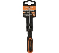 Отвертка профессиональная Harden серии Джет CRV SL3х100 мм 550242