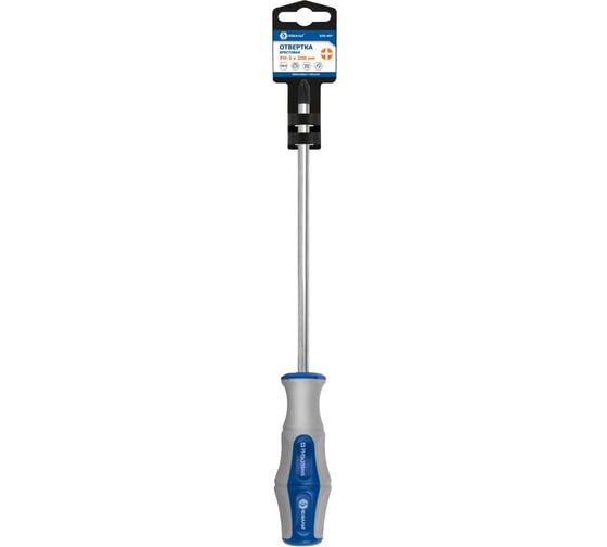 Отвертка КОБАЛЬТ Ultra Grip PH-3x200 мм, CR-V, двухкомпонентная рукоятка, подвес 920-407