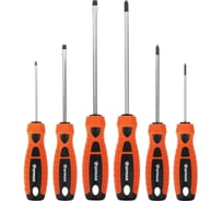 Набор 6 отверток ЕРМАК PH2x150, SL6x150, PH1x100, SL5x100, PH0x75, SL3x75 651-237
