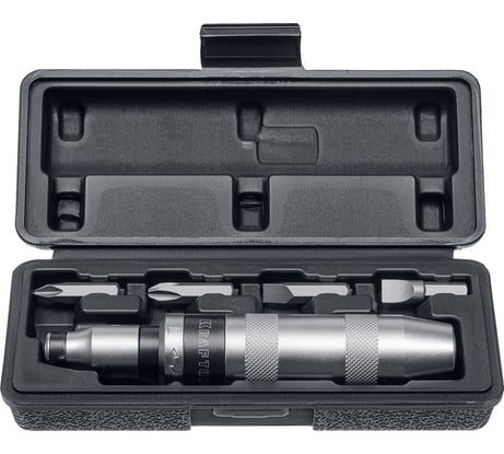 Ударно-поворотная отвертка KRAFTOOL ID-6 6 предметов 25555