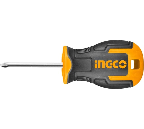 Крестовая отвертка INGCO PH2x38 мм S2 HS68PH2038