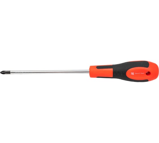 Отвертка с крестообразным шлицем HorsAY Hard STANDARD, CrV, РН2х150 0401-055 1