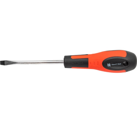 Отвертка с плоским шлицем HorsAY Hard STANDARD, CrV, SL 6х100 0401-065 1