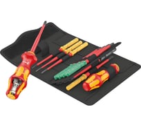 Набор насадок с 2 рукоятками-держателями WERA Kraftform Kompakt Turbo i 1 VDE Tool Finder 16 предметов WE-006640