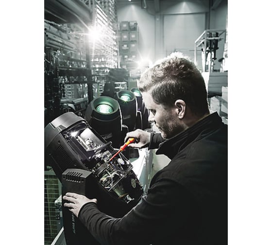 Набор насадок с отвёрткой-битодержателем WERA Kraftform Kompakt VDE 7 Universal 2 Tool Finder 7 пр. WE-006601