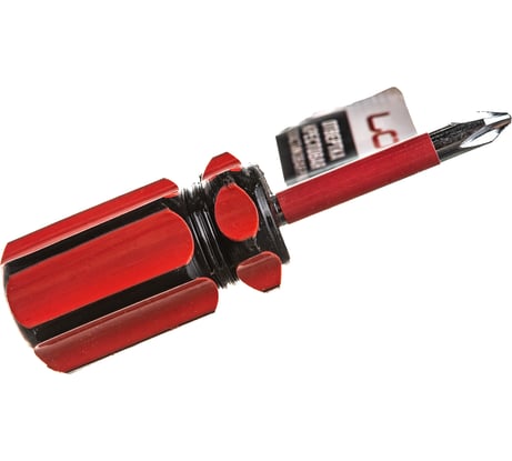 Крестовая отвертка LOM пластиковая рукоятка, PH2 х 38 мм 1858760