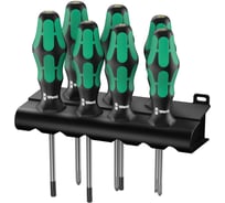 Набор отверток Wera, Kraftform Plus Lasertip с подставкой, 7 предметов, WE-320540