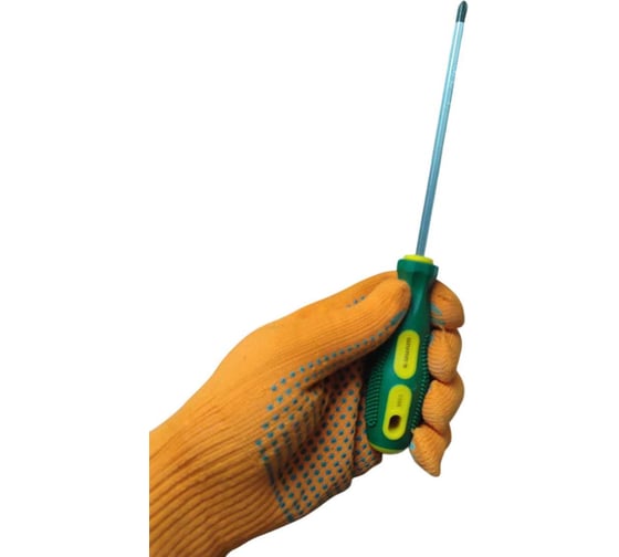 Отвертка крестовая с усилителем под ключ WYNNS Tools W0398G+ 150_5,0 №1 00000018008