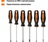 Набор отверток TDM ELECTRIC 6 штук SL:3x75;5x100;6x150, PH:0х75;1x100;2x150 серия "Алмаз" SQ1013-0207 3