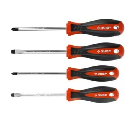 Набор отверток ЗУБР Мастер-4 4 шт 25065-H4_z03