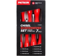 Отвертки Patron набор 7 предметов P-7007(64831)