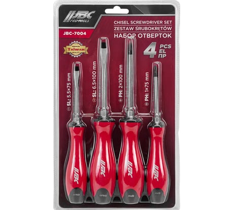 Отвертки JBC набор 4 предмета JBC-7004(64823)