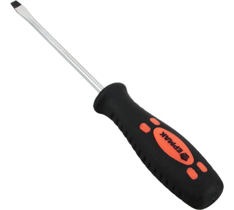 Отвертка с прорезиненной ручкой ЕРМАК SL 5х100мм 651-095